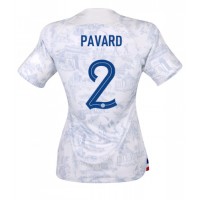 Francúzsko Benjamin Pavard #2 Vonkajší Ženy futbalový dres MS 2022 Krátky Rukáv